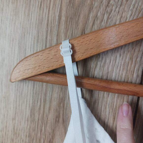 Shein Coquette White Eyelet Cut Out Twist Front Ruche Mini Dress Size 4 - Picture 7 of 10